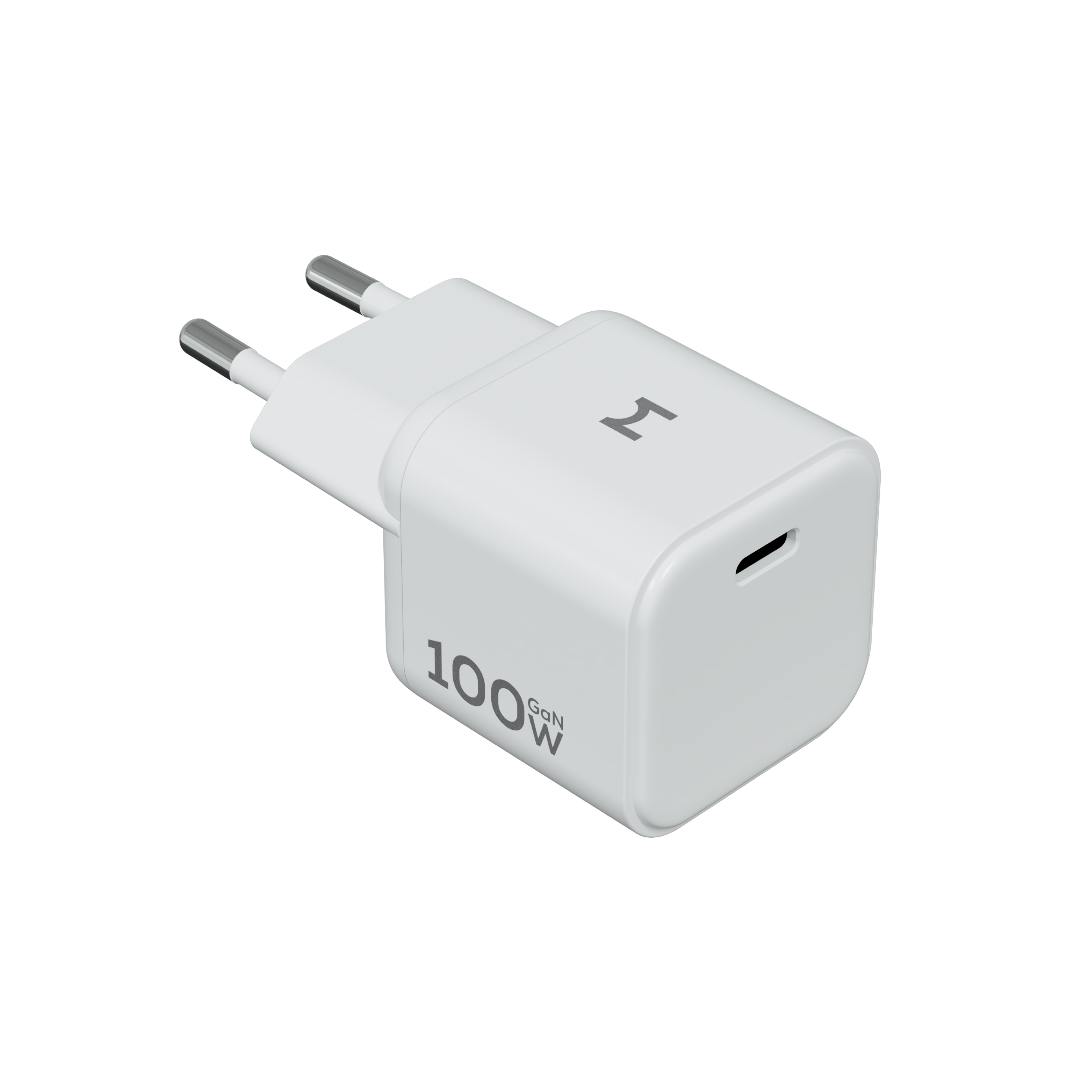 Компактное сетевое зарядное устройство Magssory Nano Boost 100W GaN White, Белый — ACH007 w 4